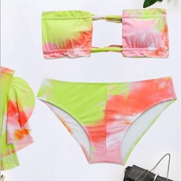 3 piece bathing suit - Picture 4 of 6